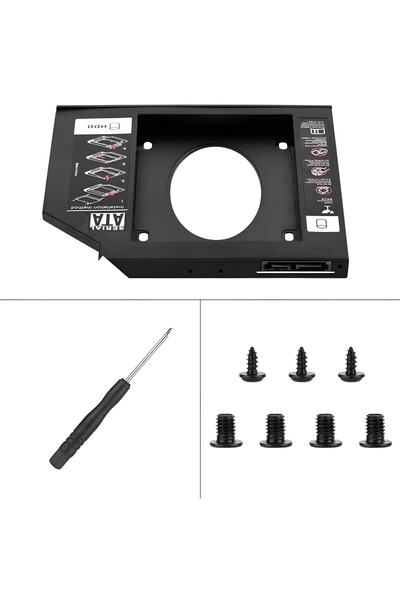 MN6 12.7mm Sata Harddisk Kutu-caddy Kızak Kutu-12.7m Hdd Caddy-notebook Dvd T...