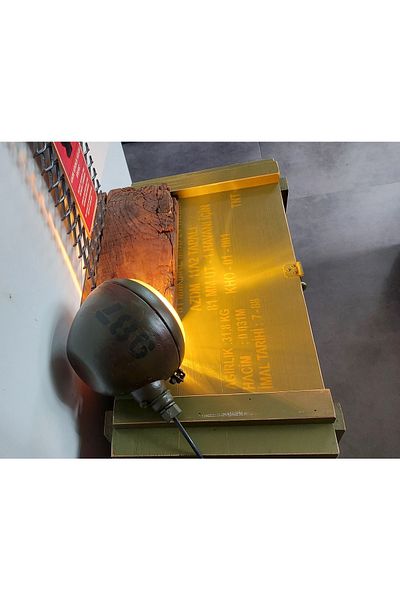 kho military design Headlight Model Portable Table Lamp
