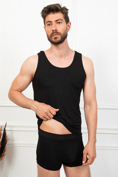 EXCLUSIVE Black Men's Bamboo Athlete Boxer Set