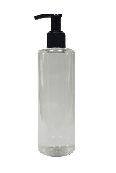 Sampex 1 Adet Sert Plastik Boş Sıvı Sabun Pompalı Şişe 250 Ml [kimyasala Daya...