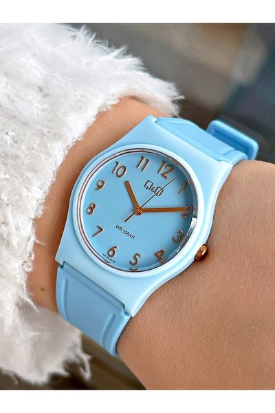 Q&Q Vp34j658y Waterproof Silicone Watchband for Teenage Girls