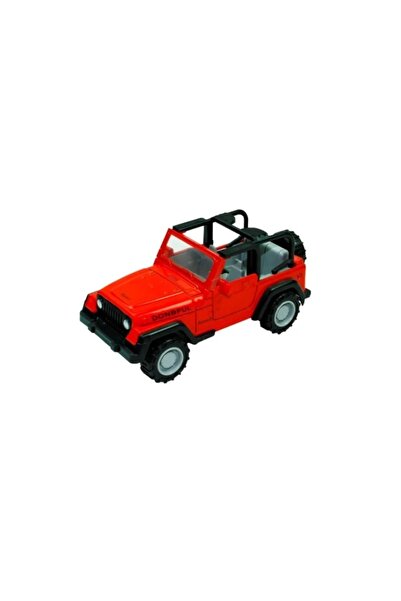 Genel Markalar Kutulu Çek Bırak 1:64 Metal Araç Jeep 1821b-1 8694359067535k