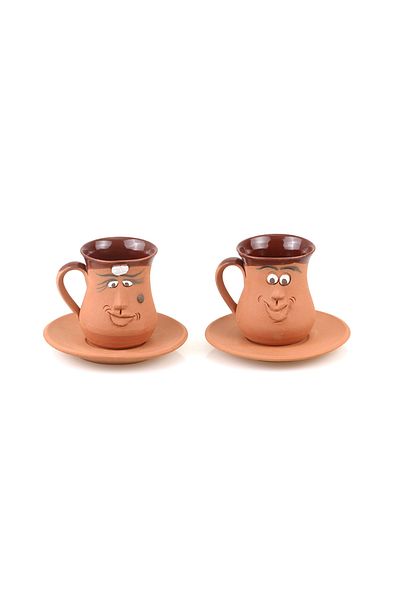 HerşeyTopraktan Earth Coffee Set with Emoji