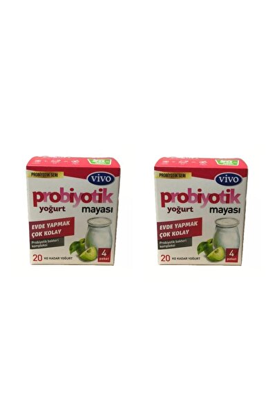 vivo Probiyotik Yoğurt Mayası 2li (Helal Sertifikalı)