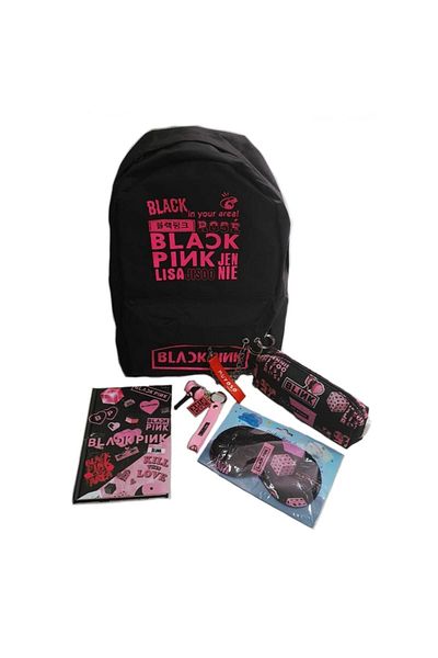 GC GÖKHAN CLUB Blackpink Notebook Geanta Suport stilou Breloc cu bandă de dormit