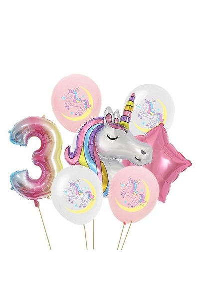 Mini Parti Mini Party Store Unicorn Balon Set