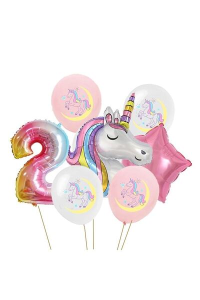 Mini Parti Mini Party Store Unicorn Balon Set