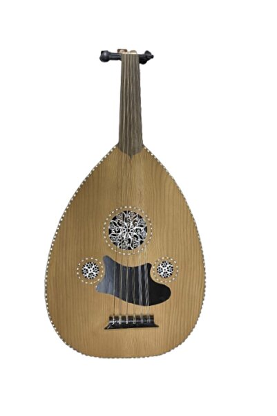 bademüzik Üst Kalite Ud Kanada Kapaklı Kenar Işlemeli Ceviz-maun