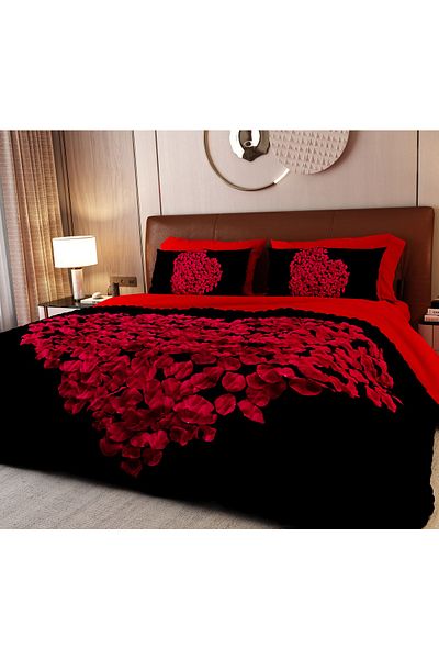 ALACA HOME COLLECTİON 6 Piece Red Ahsen Four Seasons Pique Set