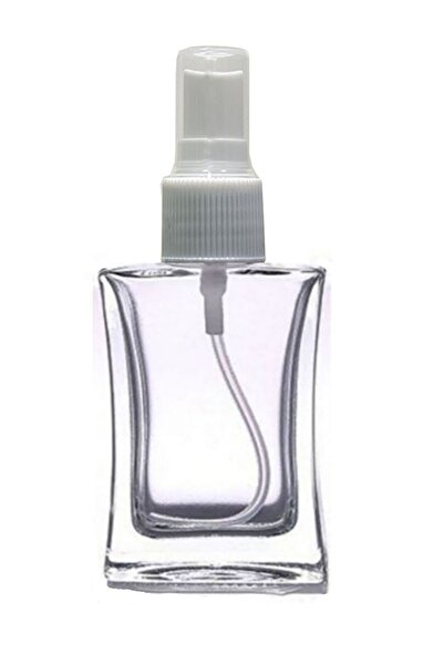 Paradise Cam Yeniden Doldurulabilir Beyaz Sprey Kolonya Parfüm Şişesi 50 Ml -...