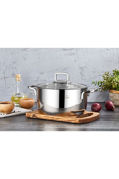 FALEZ Vento 28 Cm Deep Steel Pot