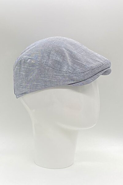 Hoppe Yazlık Keten Spor Lüks Holigan London Kasket Şapka