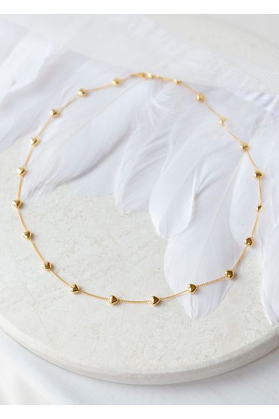 CHARMLUCKY Heart Chain Necklace