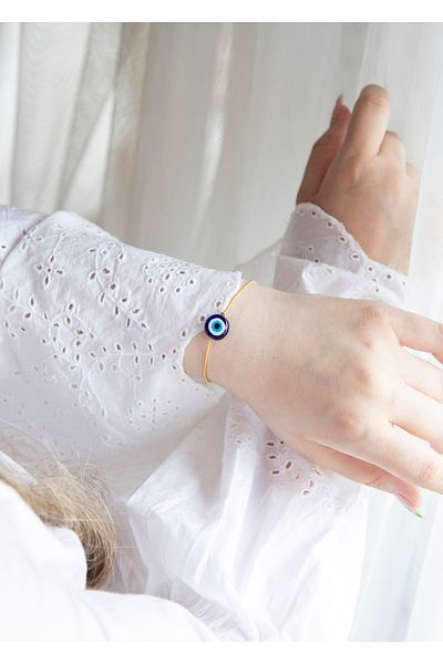 CHARMLUCKY Murano Evil Eye Bracelet