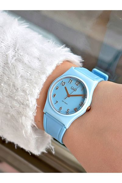 Q&Q Vp34j658y Waterproof Silicone Watchband for Teenage Girls
