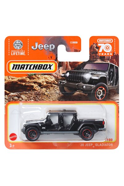 Matchbox ( OYUNCAK ) Matchbox Tekli Arabalar 20 Jeep Gladiator HLD26  Matchbo...