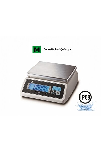 CAS Sw Iı W 15 Kg. Sıvı Korumalı Tartım Terazisi