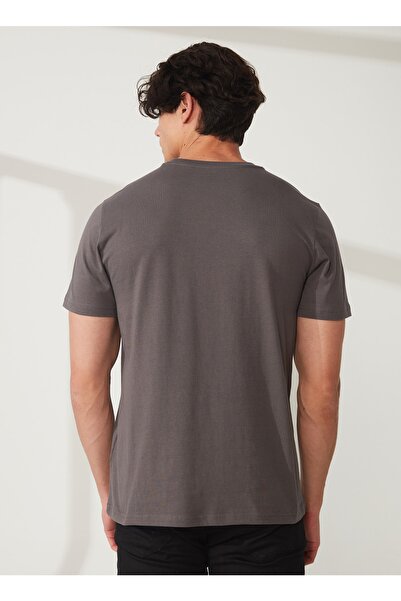 Lee Crew Neck Anthracite Men's T-shirt L231311003_Crew Neck T-shirt