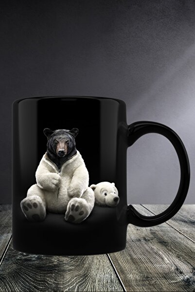bymat كوب كوب بتصميم الدب