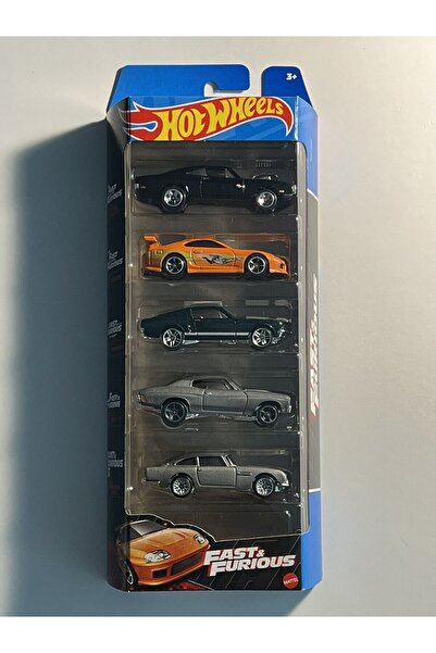 HOT WHEELS Fast And Frıous 5 Li Paket