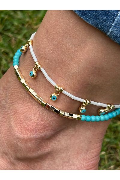 ByMerve 2 Group Anklet