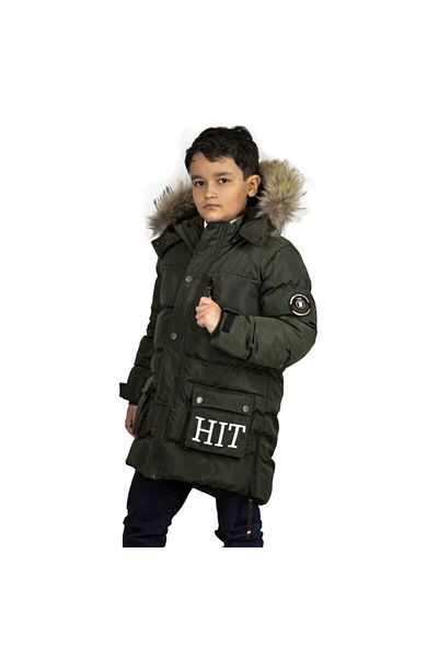 Benittokids Παλτό Χακί Αγόρι 51233h