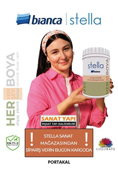Bianca Stella Boya Yeni Renkler 1Lt