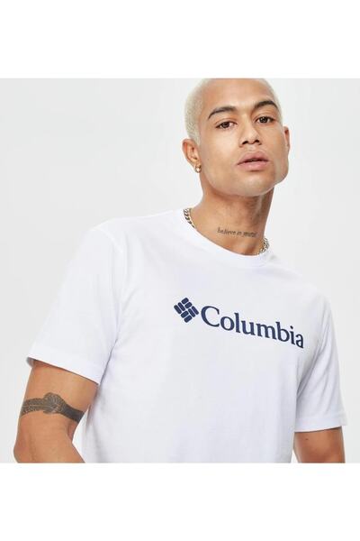 Columbia Cs0287 Csc m Basic Big Logo Brushed Ss Tee 9110141100