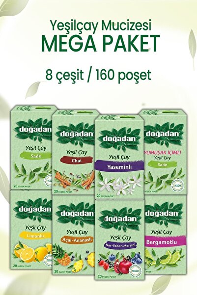 Doğadan حزمة الشاي الأخضر ميراكل ميجا