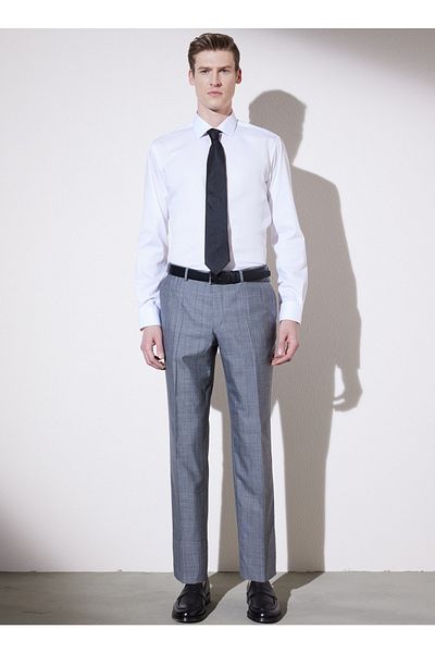 BROOKS BROTHERS Ανδρικό πουκάμισο Comfort Fit Classic Collar White Bbsp23msh039