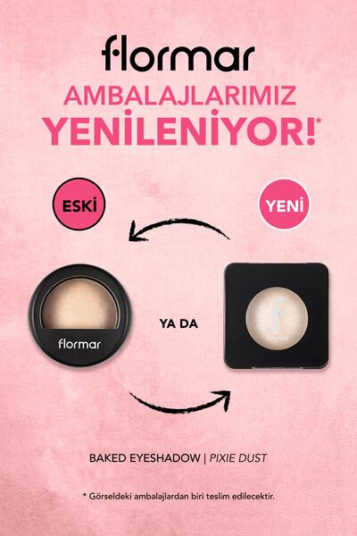 Flormar Baked Yüksek Pigmentli & Mat Bitişli Fırınlanmış Göz Farı