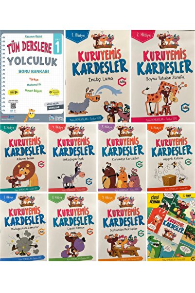 Arı Yayıncılık 1. Sınıflar Için Kuruyemiş Kardeşler Ile Okuma Anlama Seti Hik...
