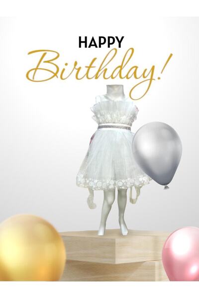 Esterella Devojčica / Kostim sa volanima Sa kamenim detaljima / Til komada / ...