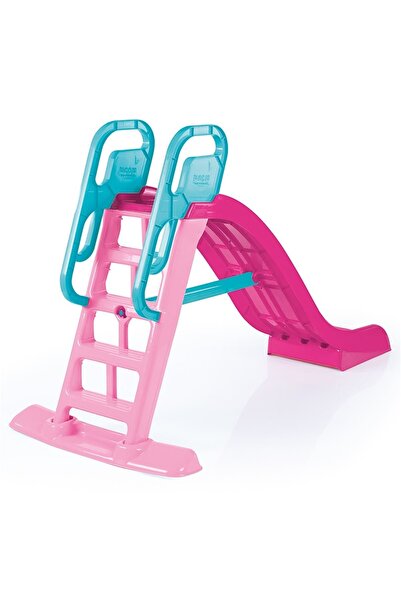 Popit Toys Dolu Çocuk Kaydıragı Su Kaydıragı Pembe Büyük Boy Katlanır