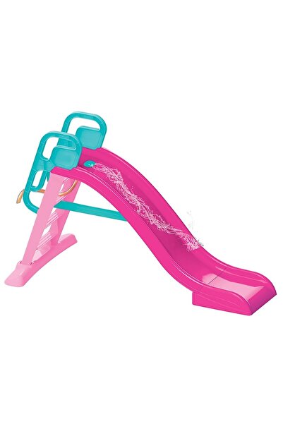 Popit Toys Dolu Çocuk Kaydıragı Su Kaydıragı Pembe Büyük Boy Katlanır
