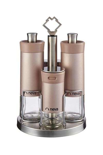 Neva N3047 Sweet Maxi Rose Chocolate Niş 4 Piece Spice Set