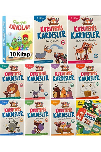 Arı Yayıncılık 1. Sınıflar Için Kuruyemiş Kardeşler Ile Okuma Anlama Seti Hik...