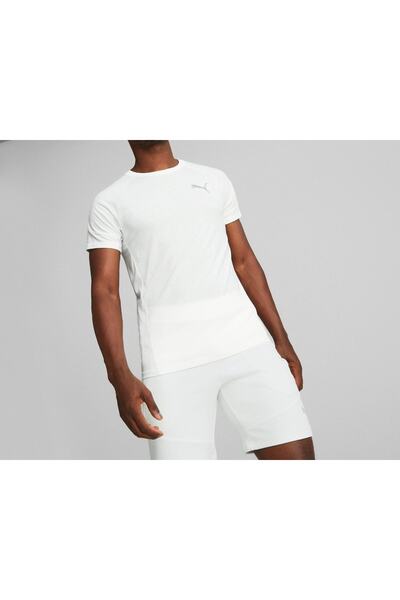 Puma Ανδρικό μπλουζάκι Evostripe Tee 67331102   Λευκό