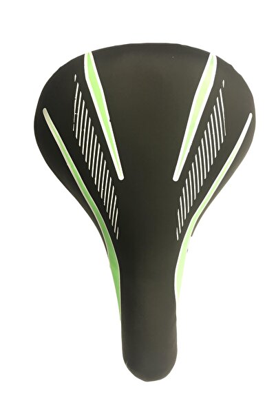 SARİSSA BİSİKLET Vona Yerli Велосипедне сидіння Wl-0a BMX Велосипедне сидіння Чорно-зелене