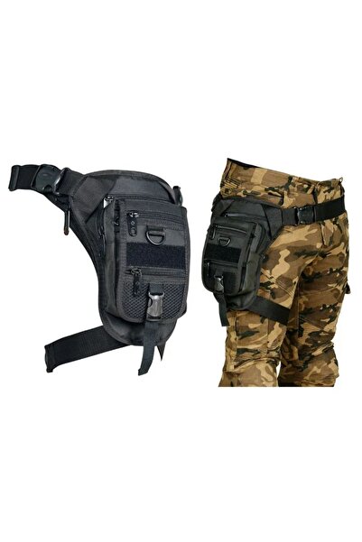 MOTOANL Motosiklet Bel Bacak Çantası Impertex Kumaş Kemerli Ve Cırtlı Çok Fon...