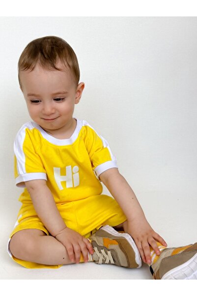 Genel Markalar Yeni Sezon Hi Baskılı Unisex Tişört Şort