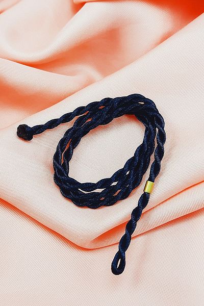 Nev Tasarım Black Color Rope Necklace
