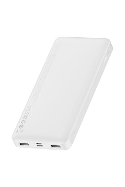 Baseus Bipow Dijital Ekranlı 15w 10.000 Mah Powerbank Beyaz