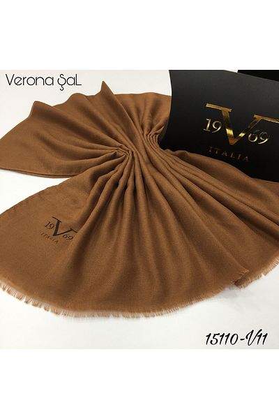 19V69 ITALIA Plain Woven Verona Series with Shawl Hanger and Gift Set 80x190 Cm