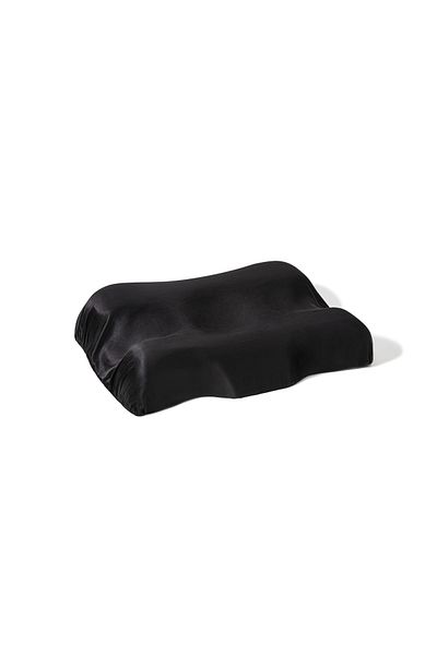 Beauty Pillow طقم وسادة مزدوجة من Hers & His (مع غطاء وسادة من الحرير باللونين البيج والأسود)