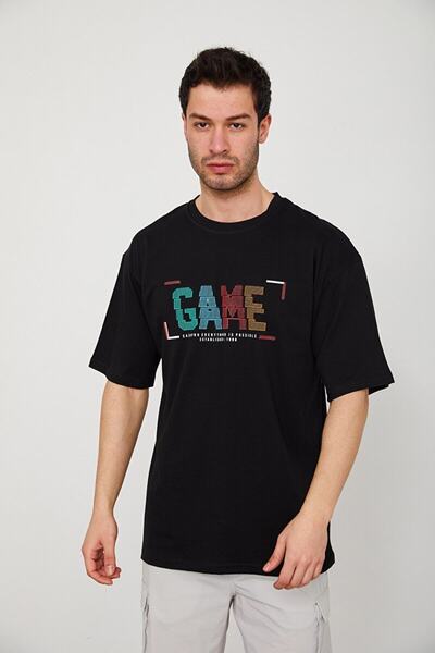 Cazador 4136 Tricou cu decolteu O pentru bărbați