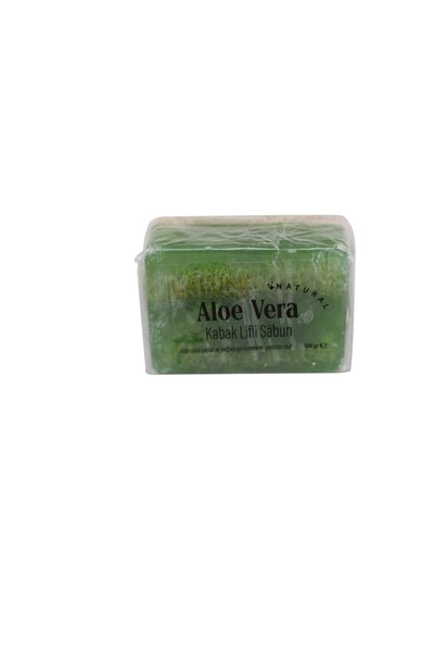Lalune Natural Pumpkin Fiber Aloe Vera Soap 100 Gr