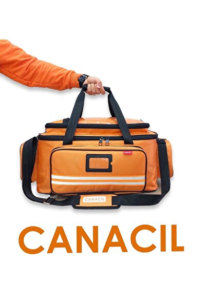 CANACIL حقيبة إسعافات أولية - Tk6522 - برتقالي - 63 سم