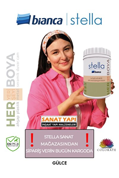 Bianca Stella Boya Yeni Renkler 1Lt
