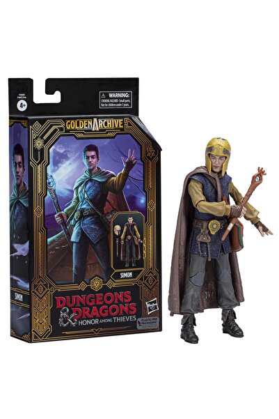 Hasbro Dungeons & Dragons: Honor Among Thieves - Golden Archive Simon Aksiyon Figürü